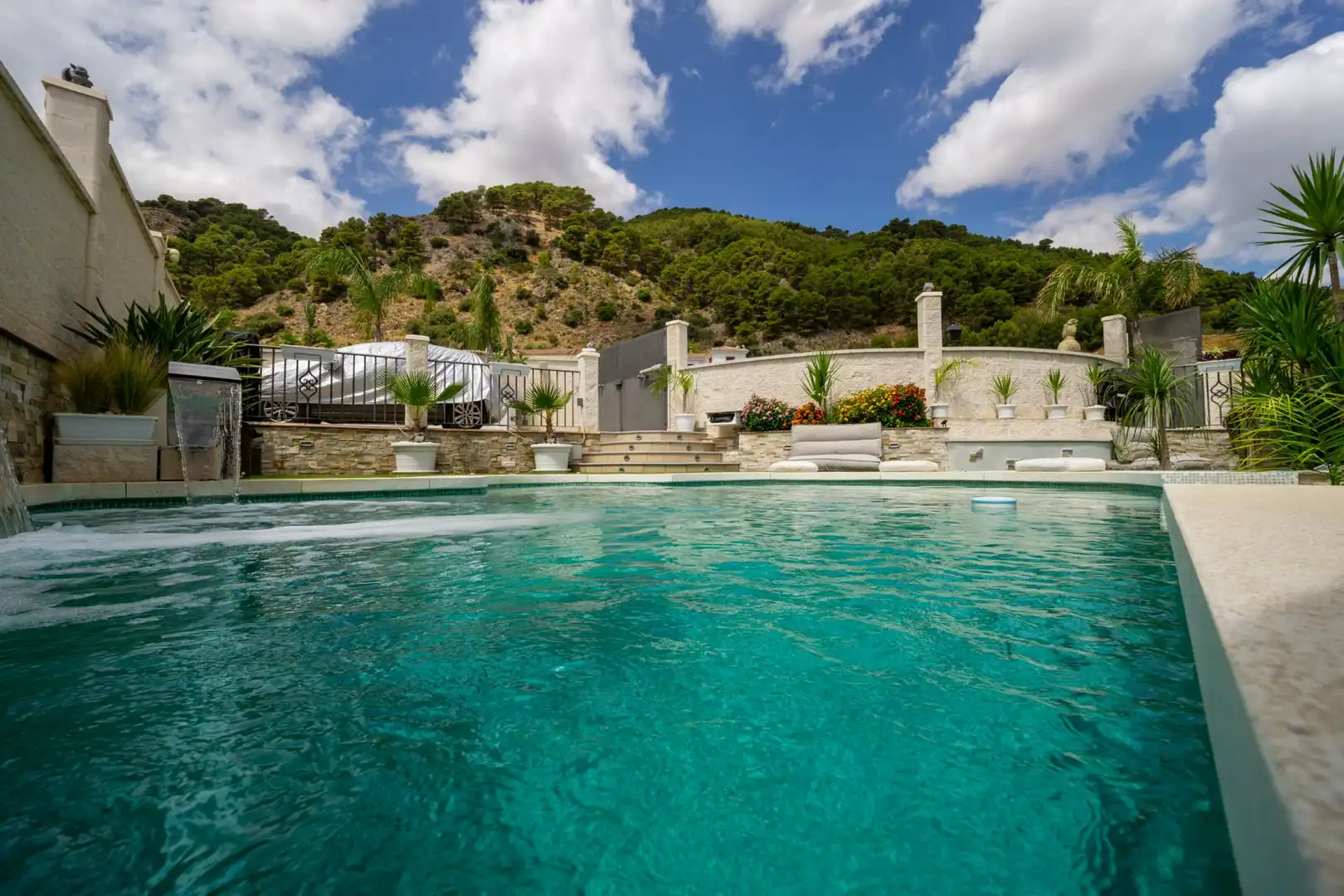 Piscina de Casa o xalet en venda en Casarabonela amb Calefacció, Jardí privat i Terrassa