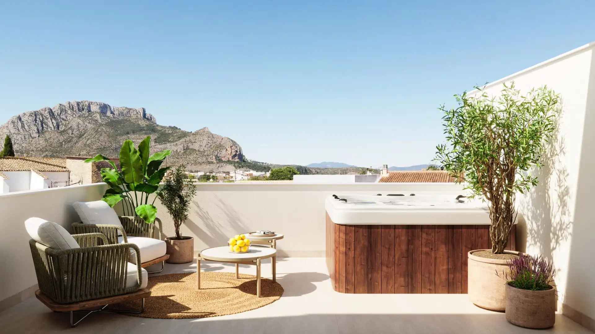Terraza de Casa adosada en venta en Els Poblets con Aire acondicionado, Terraza y Trastero