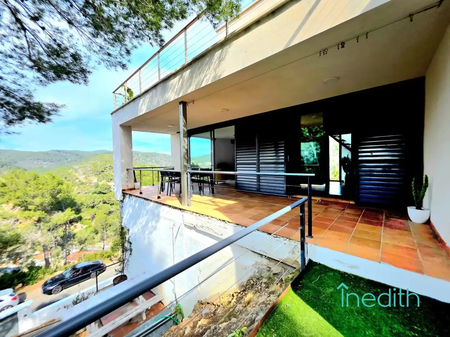 Terrassa de Casa o xalet en venda en Cubelles amb Calefacció, Jardí privat i Terrassa