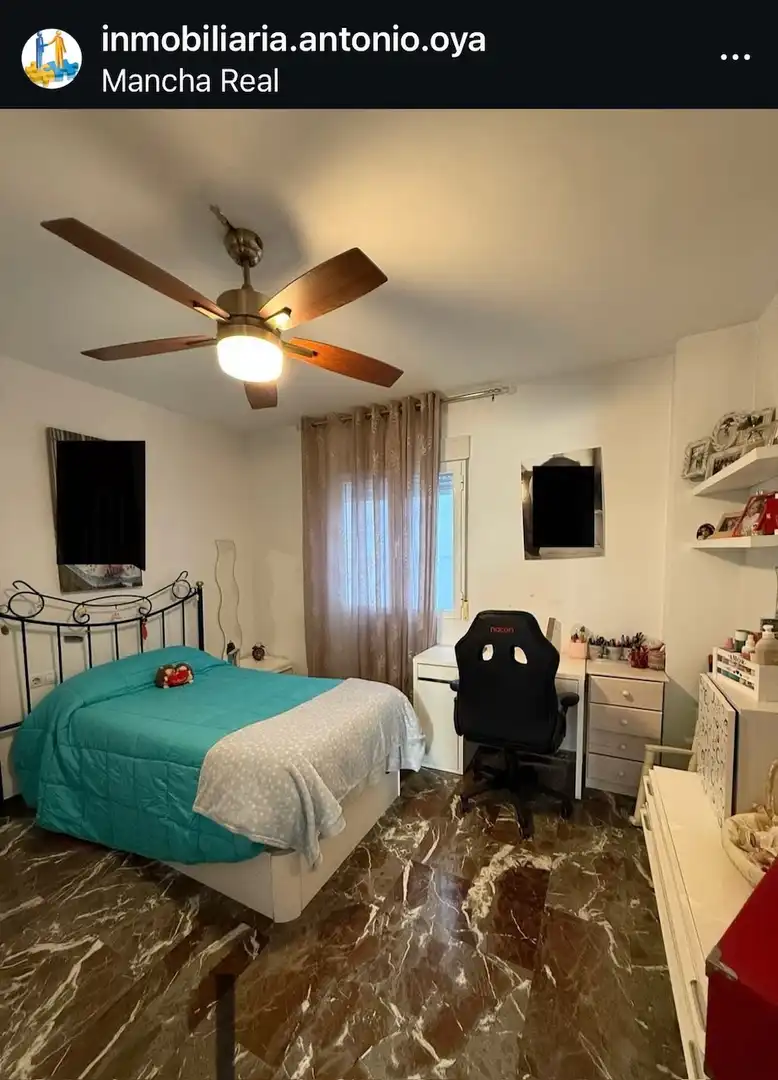 Schlafzimmer von Wohnung zum Verkauf in Mancha Real mit Klimaanlage und Möbliert