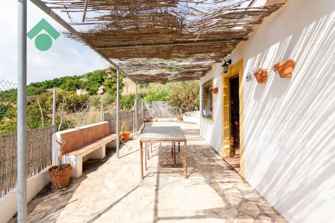 Terraza de Finca rústica en venta en Almuñécar con Piscina