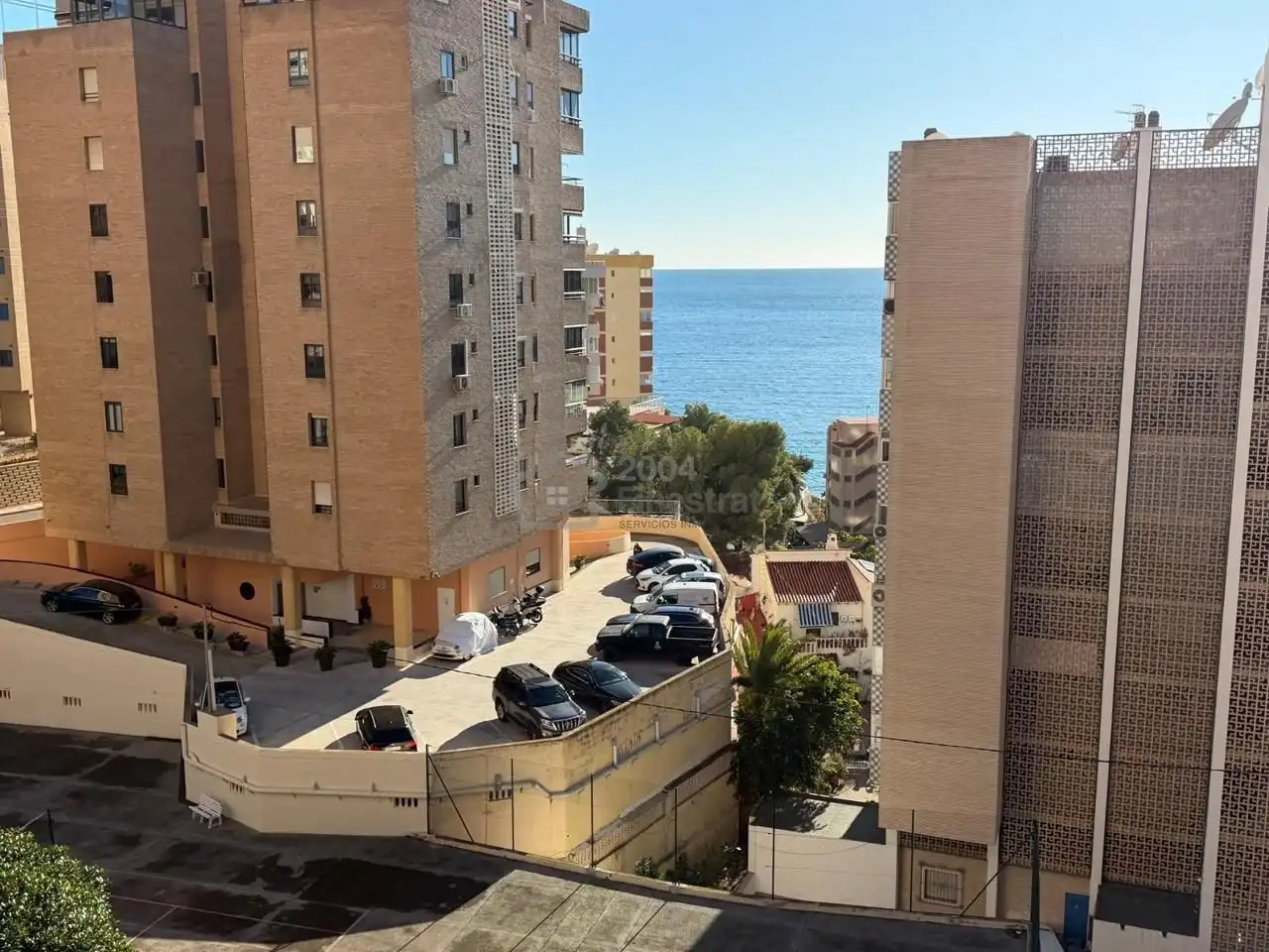 Vista exterior de Apartamento en venta en Finestrat con Piscina, Amueblado y Piscina comunitaria
