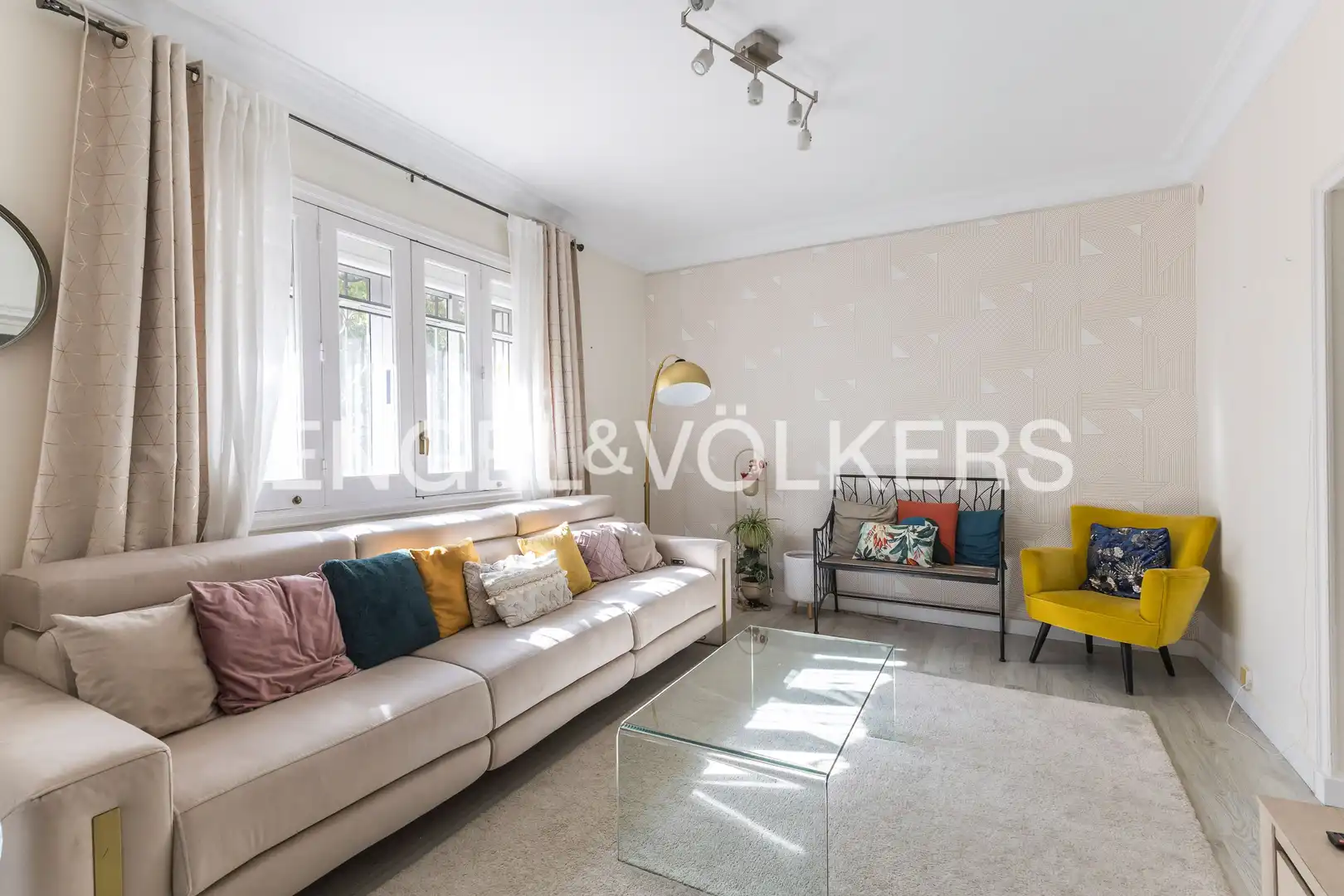 Sala de estar de Piso en venta en Barrio de Salamanca