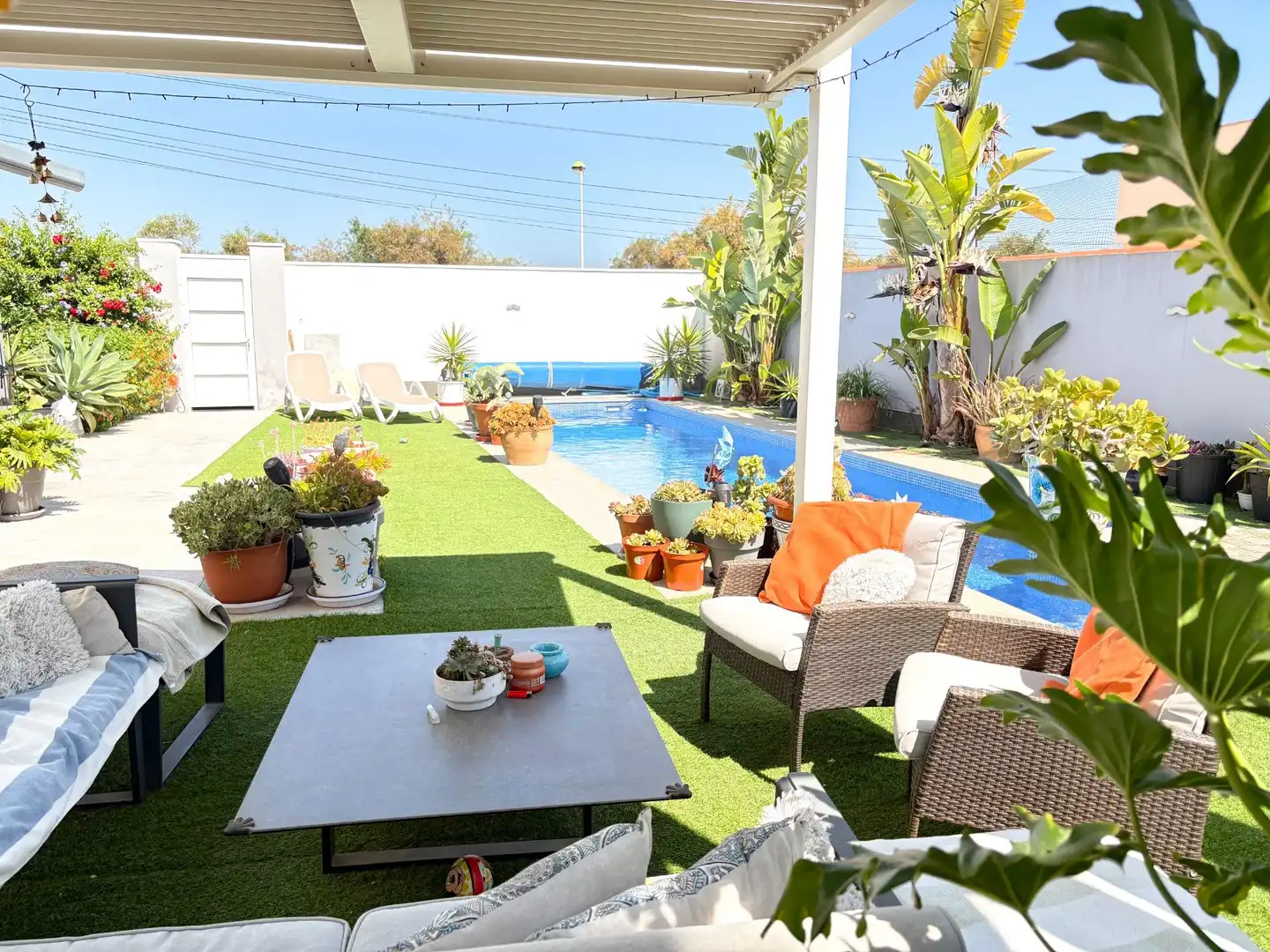 Terraza de Casa o chalet en venta en Torrevieja con Balcón y Piscina comunitaria