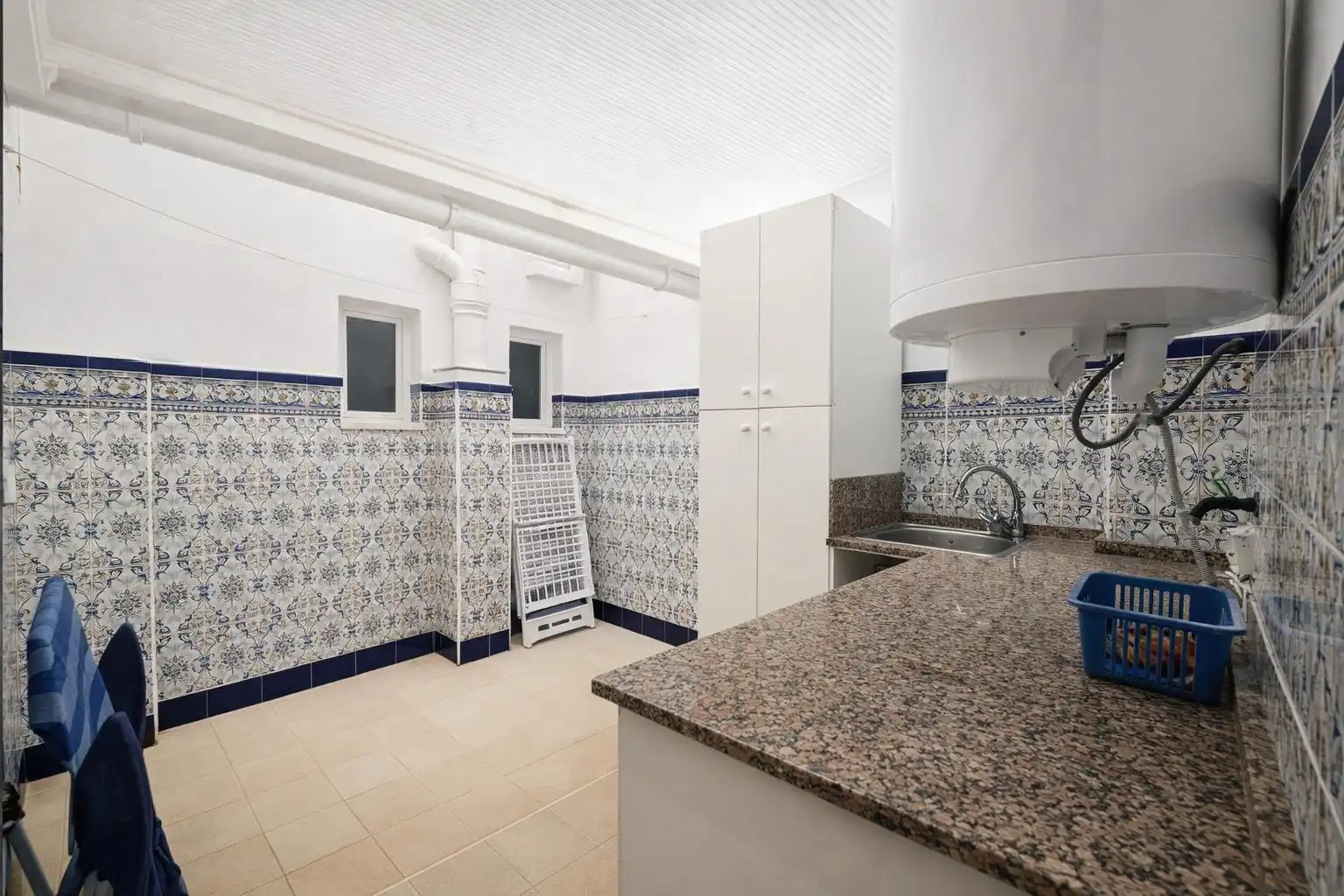 Cocina de Apartamento en venta en Santa Pola con Aire acondicionado y Amueblado