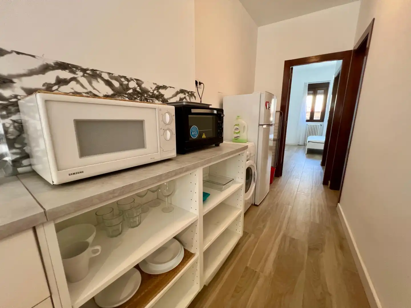 Küche von Wohnung zur Miete in Segorbe mit Möbliert, Ofen und Waschmaschine
