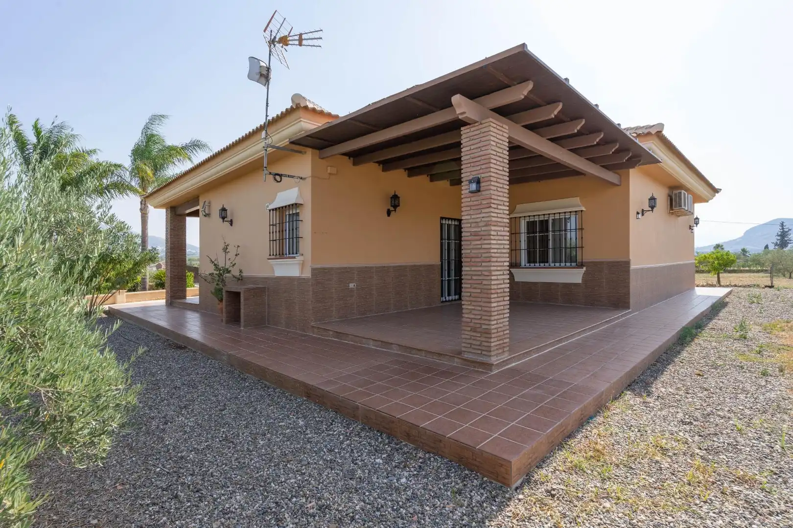 Exterior view of Houses for rent in Alhaurín El Grande  with Air Conditioner, Private garden and Terrace