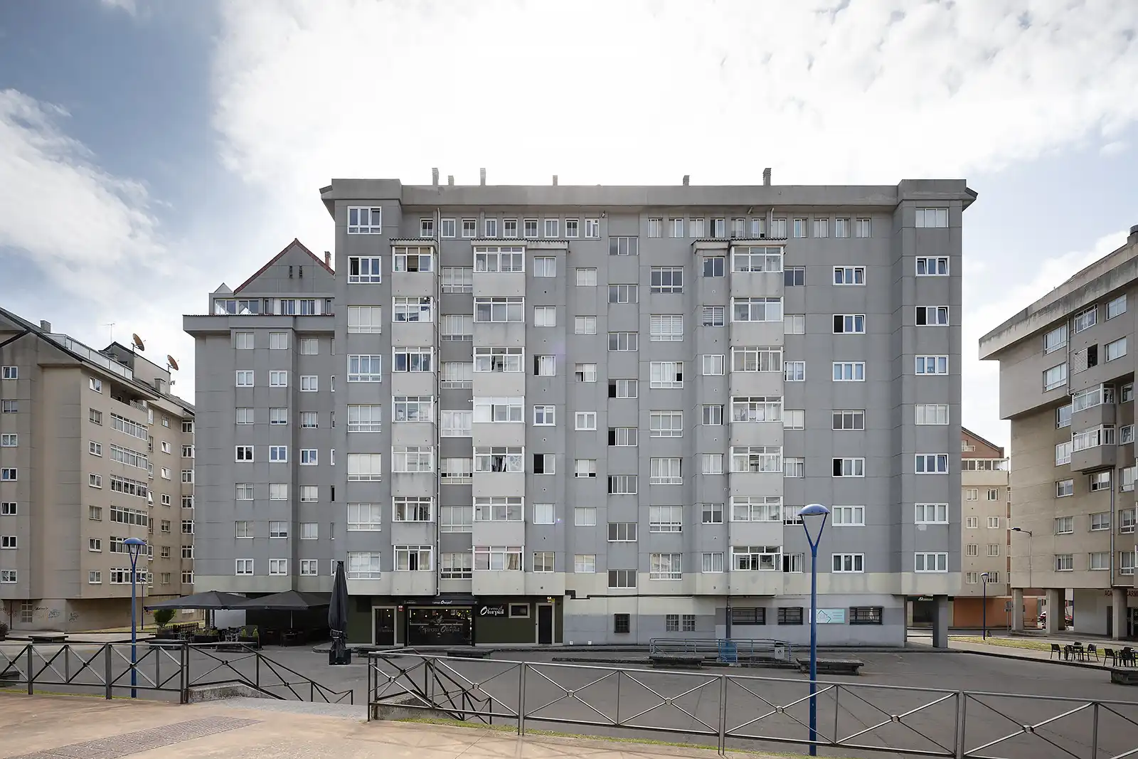 Exterior view of Flat for sale in Culleredo  with Heating, Private garden and Parquet flooring