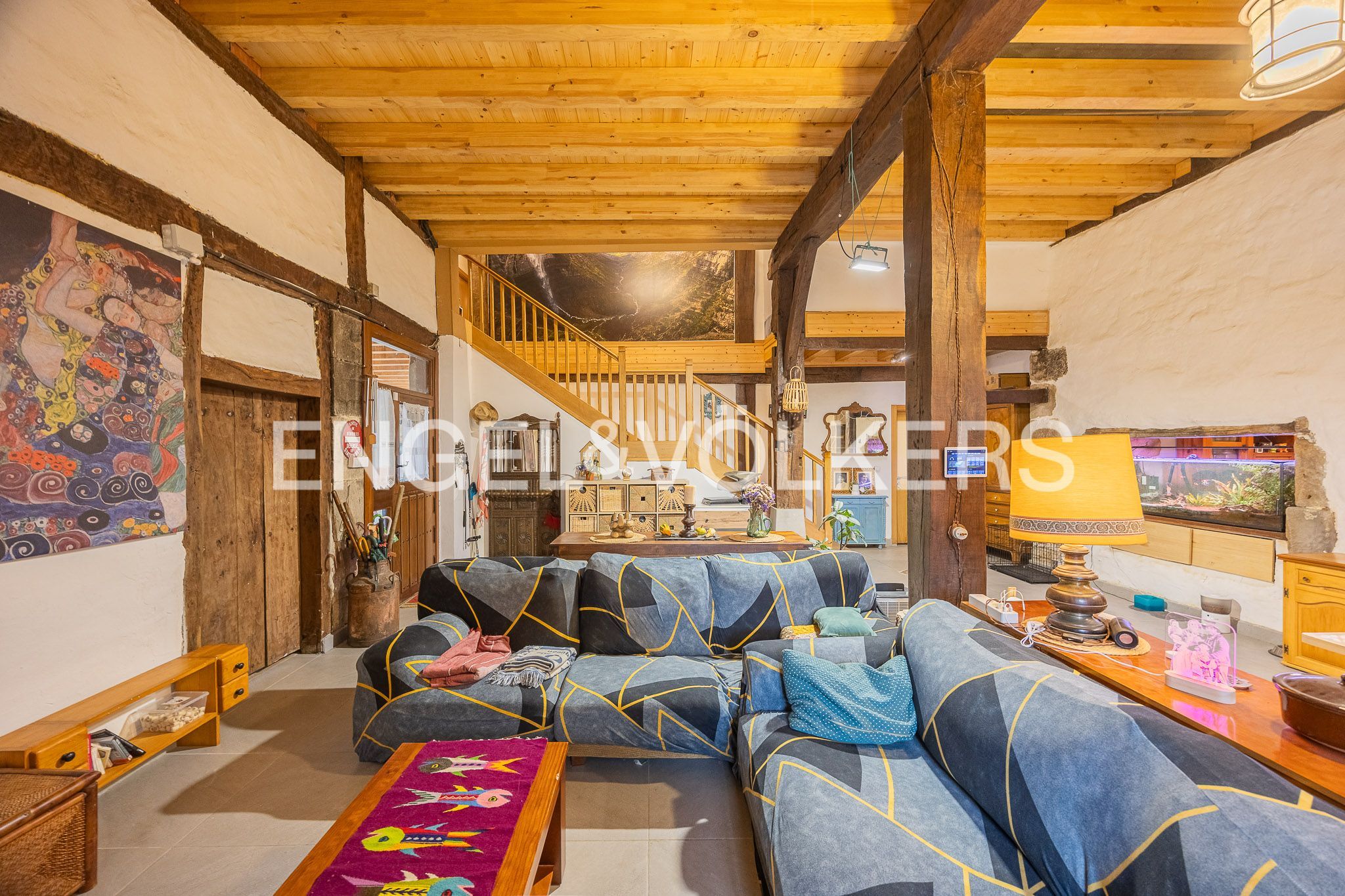 Sala d'estar de Casa o xalet en venda en Elorrio amb Calefacció i Jardí privat