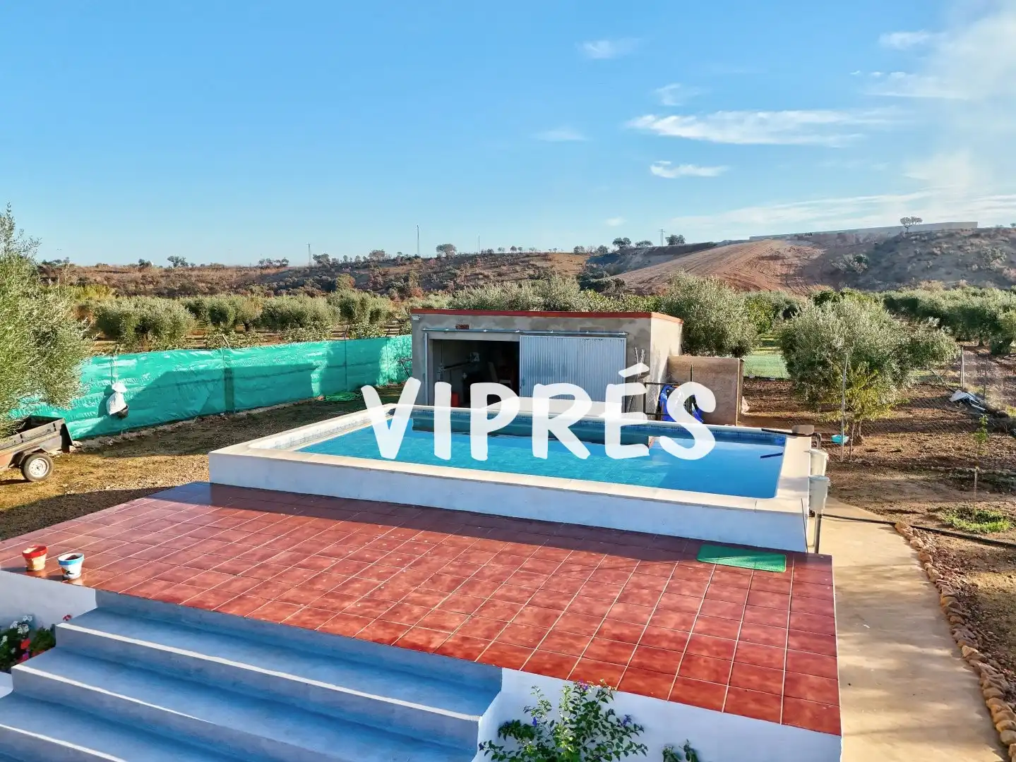 Piscina de Casa o chalet en venta en Guareña con Calefacción, Terraza y Trastero