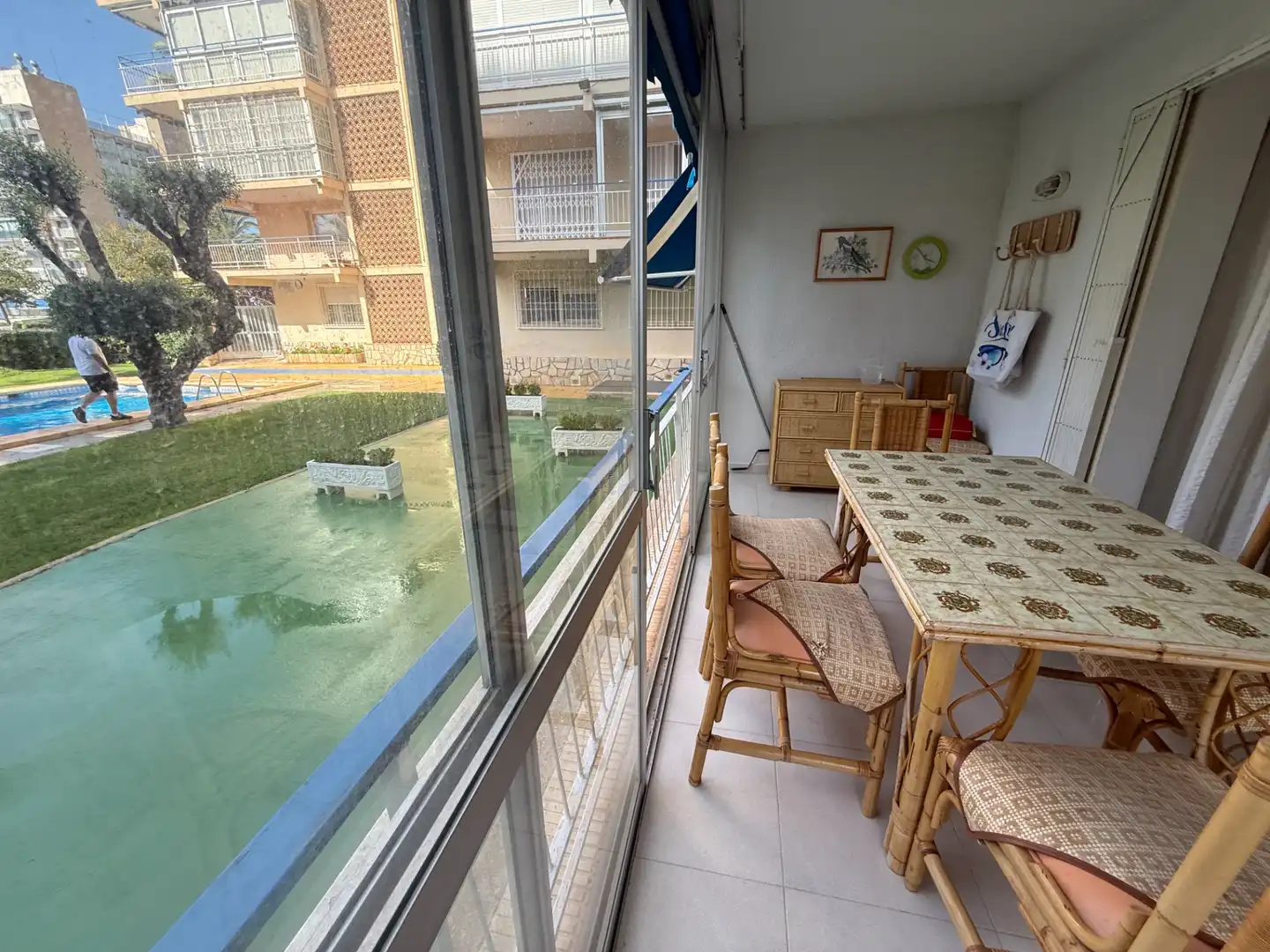 Terraza de Apartamento en venta en Benidorm con Terraza, Amueblado y Horno