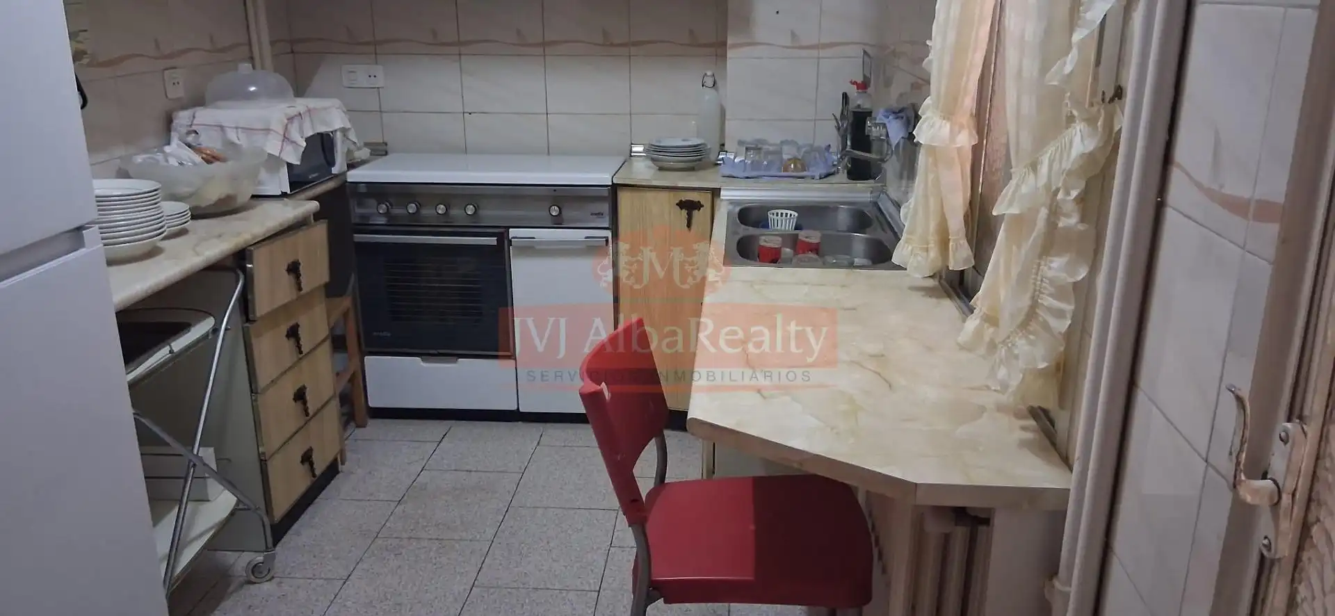 Kitchen of Flat for sale in Albacete  with Heating and Balcony