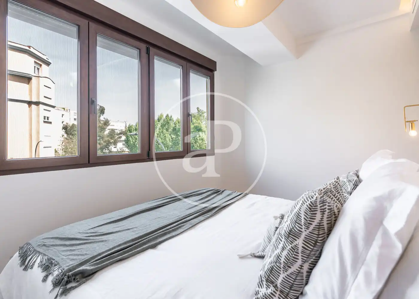 Bedroom of Flat for sale in Madrid  with Heating and Furnished
