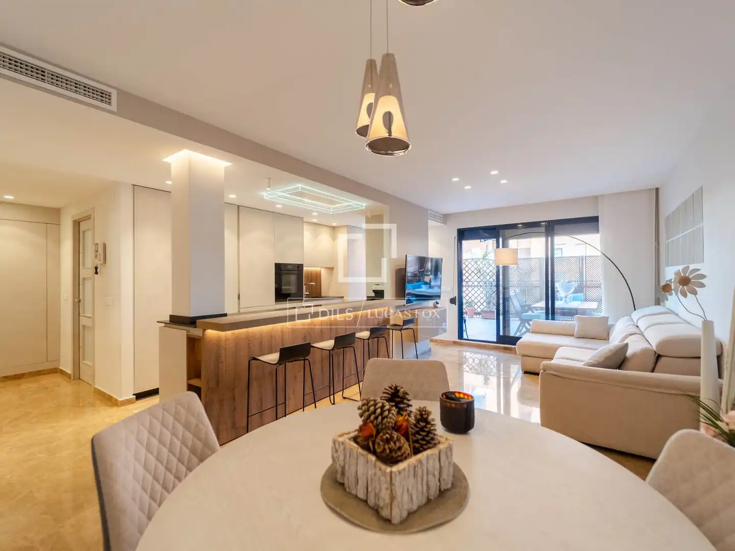 Sala de estar de Piso en venta en Valencia con Aire acondicionado, Calefacción y Terraza