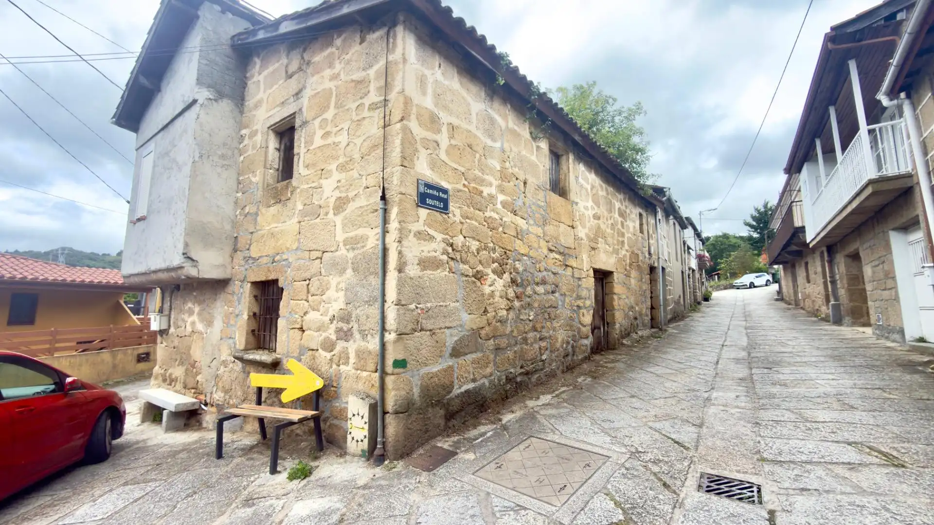 Vista exterior de Casa o chalet en venta en Ourense Capital  con Balcón