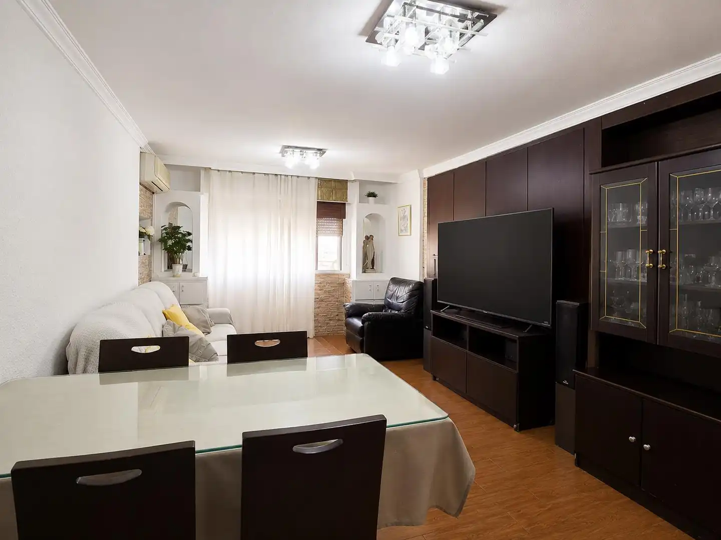 Sala d'estar de Pis en venda en Málaga amb Aire condicionat, Calefacció i Jardí privat