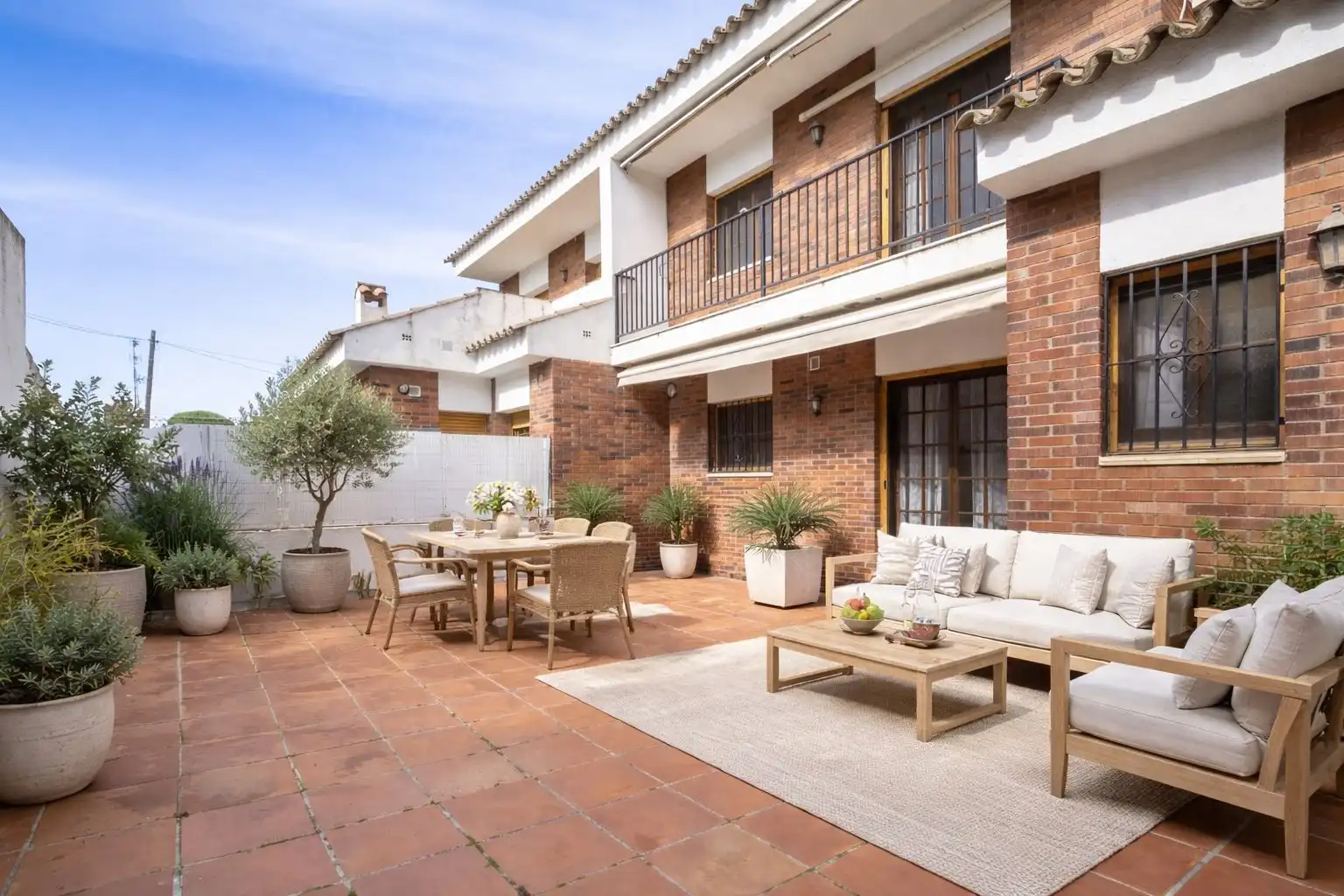 Terrassa de Casa adosada en venda en Premià de Mar amb Aire condicionat, Calefacció i Jardí privat