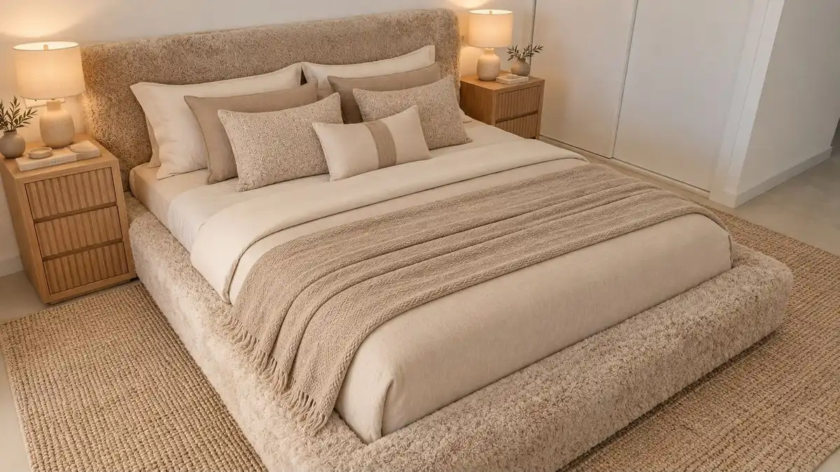 Schlafzimmer von Haus zum Verkauf in Benalmádena mit Privatgarten, Terrasse und Schwimmbad