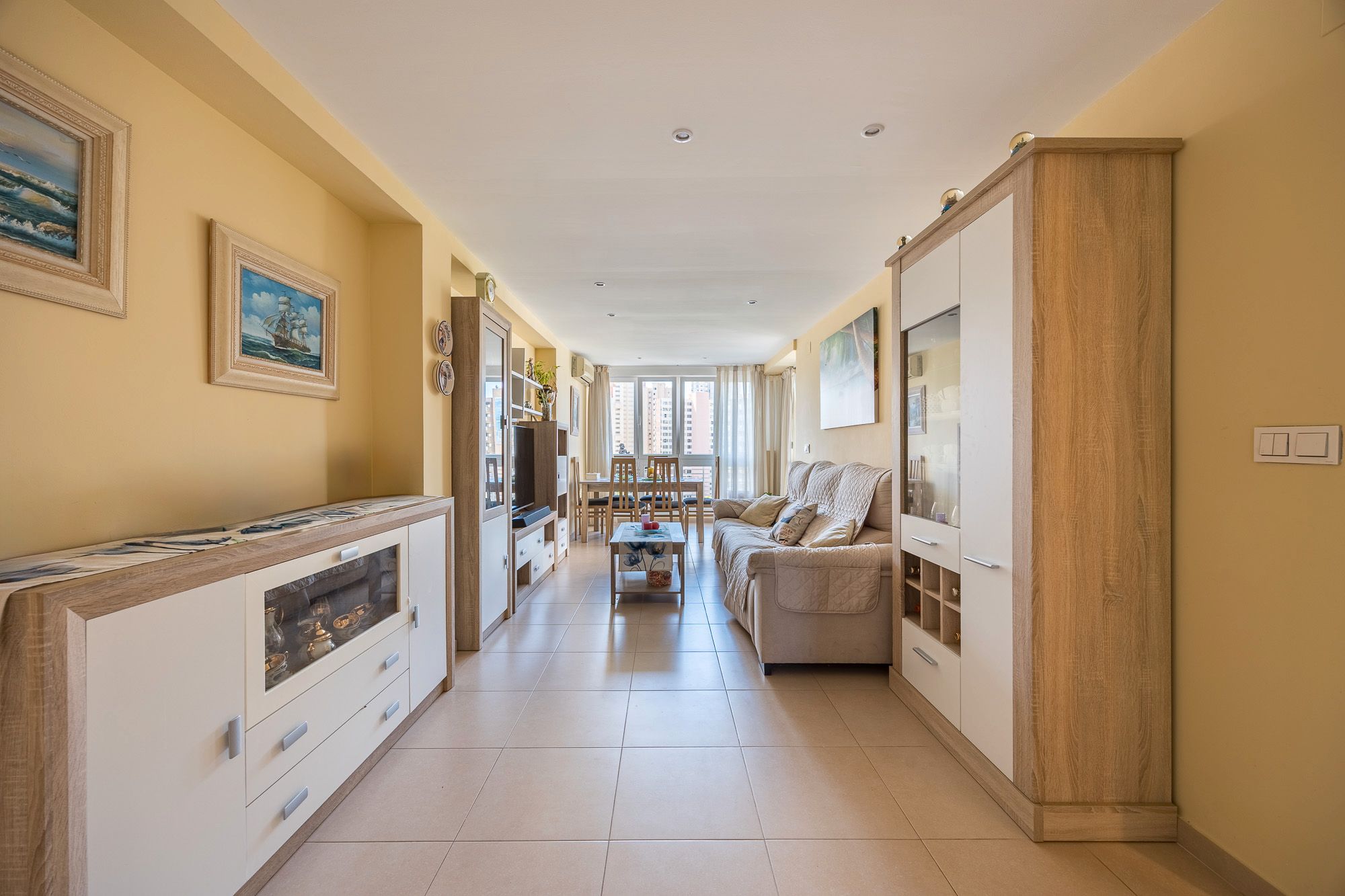 Living room of Flat for sale in Helechosa de los Montes  with Furnished