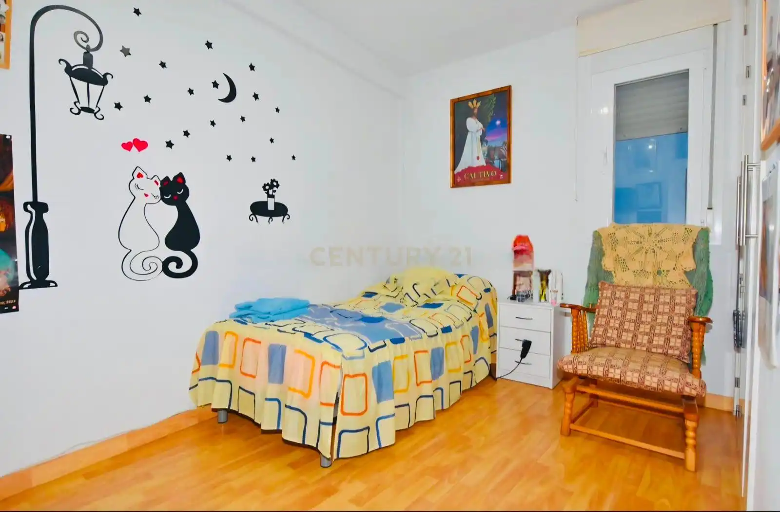 Dormitori de Casa adosada en venda en Cuevas del Becerro amb Aire condicionat i Alarma