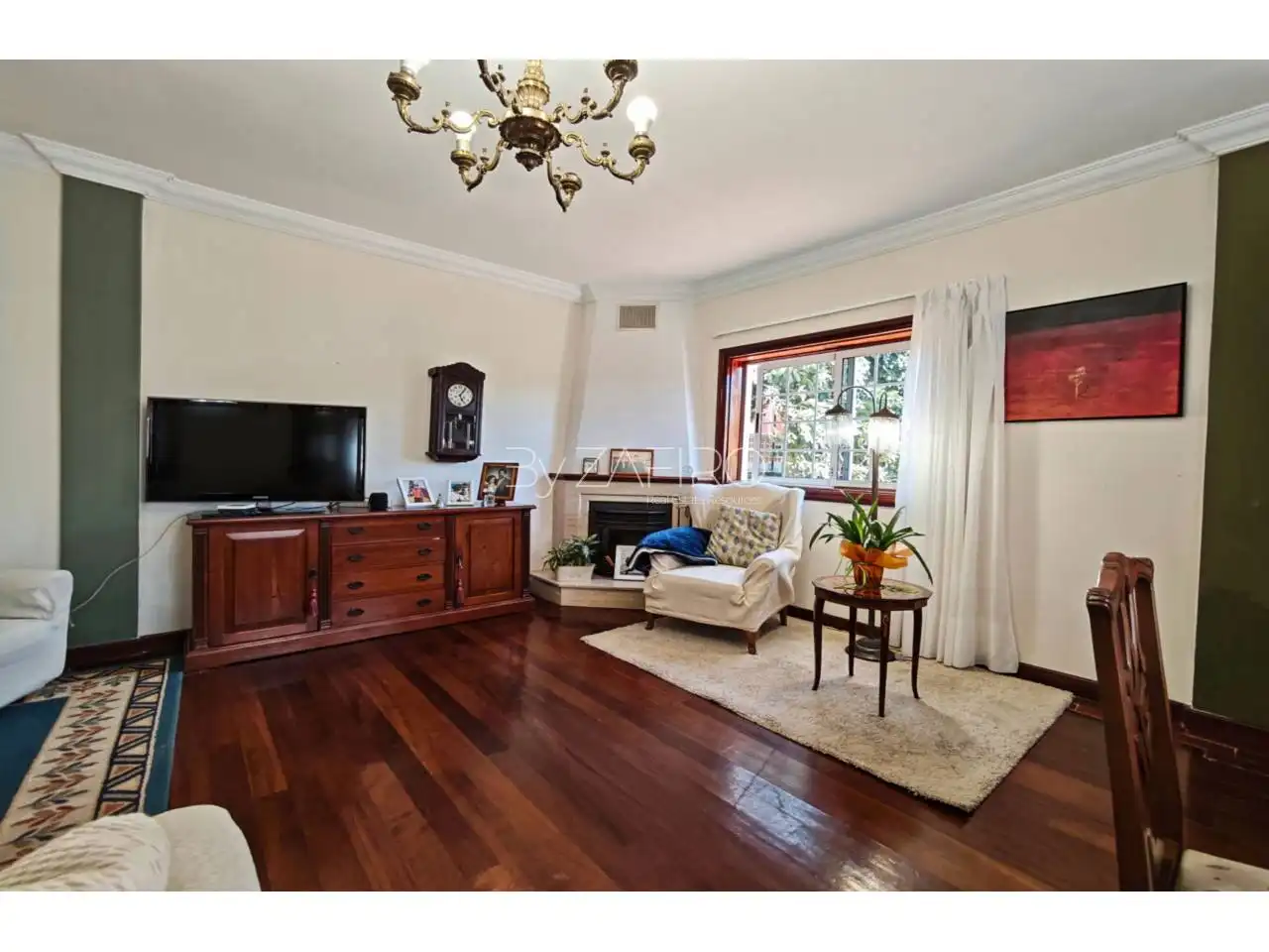 Sala d'estar de Casa o xalet en venda en San Cristóbal de la Laguna amb Jardí privat, Parquet i Terrassa