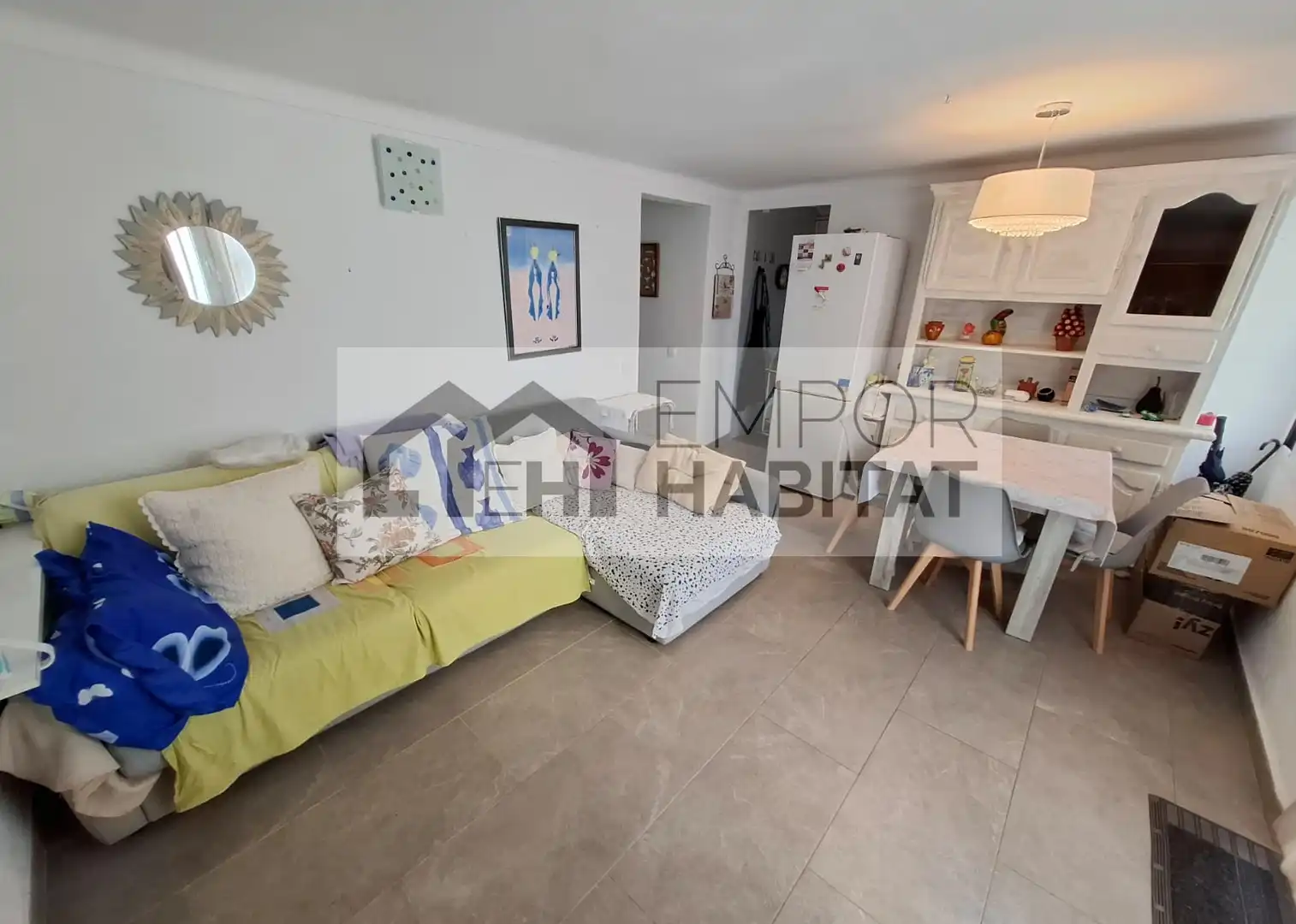 Wohnzimmer von Wohnungen zum Verkauf in Llançà mit Terrasse und Möbliert