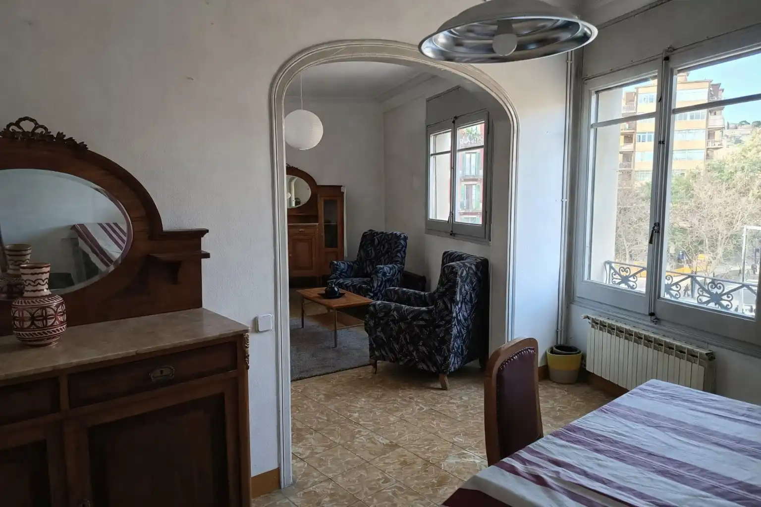 Sala d'estar de Pis en venda en Barcelona