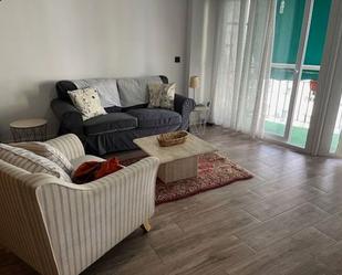 Living room of Flat to rent in Málaga Capital  with Air Conditioner, Parquet flooring and Terrace