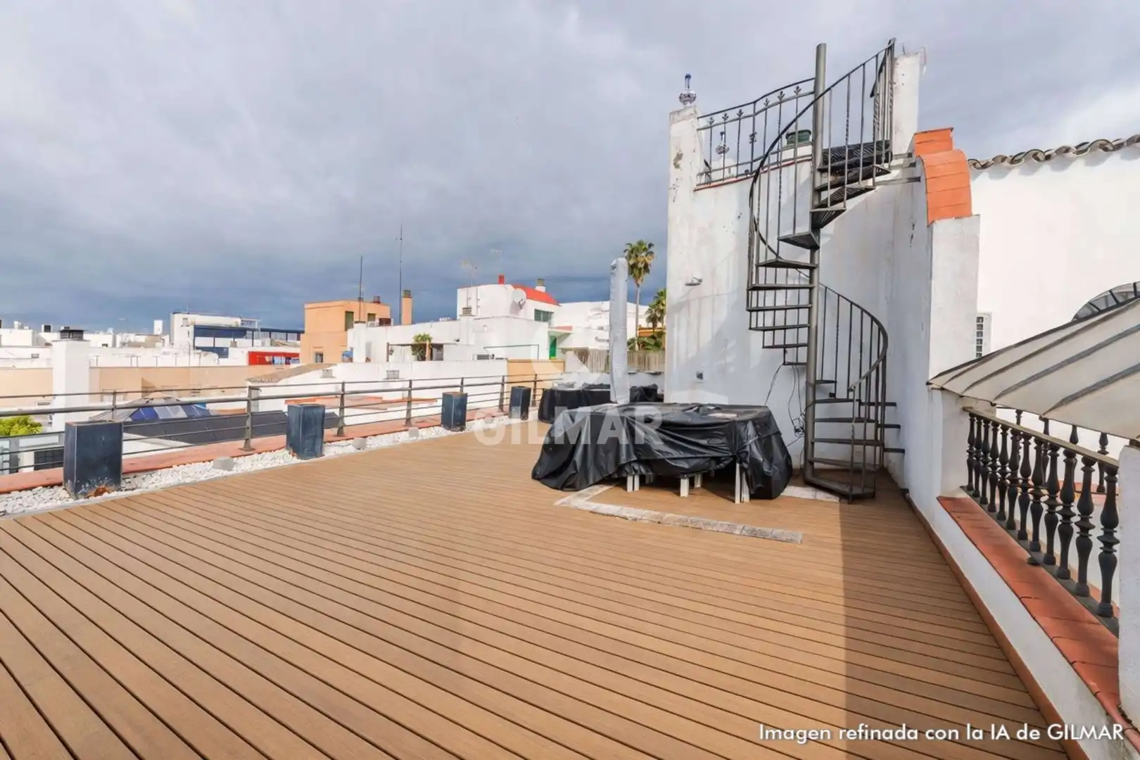 Terraza de Dúplex en venta en Sevilla con Calefacción y Balcón