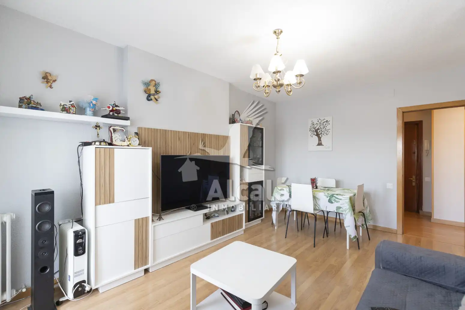 Sala de estar de Piso en venta en Alcalá de Henares con Calefacción y Terraza