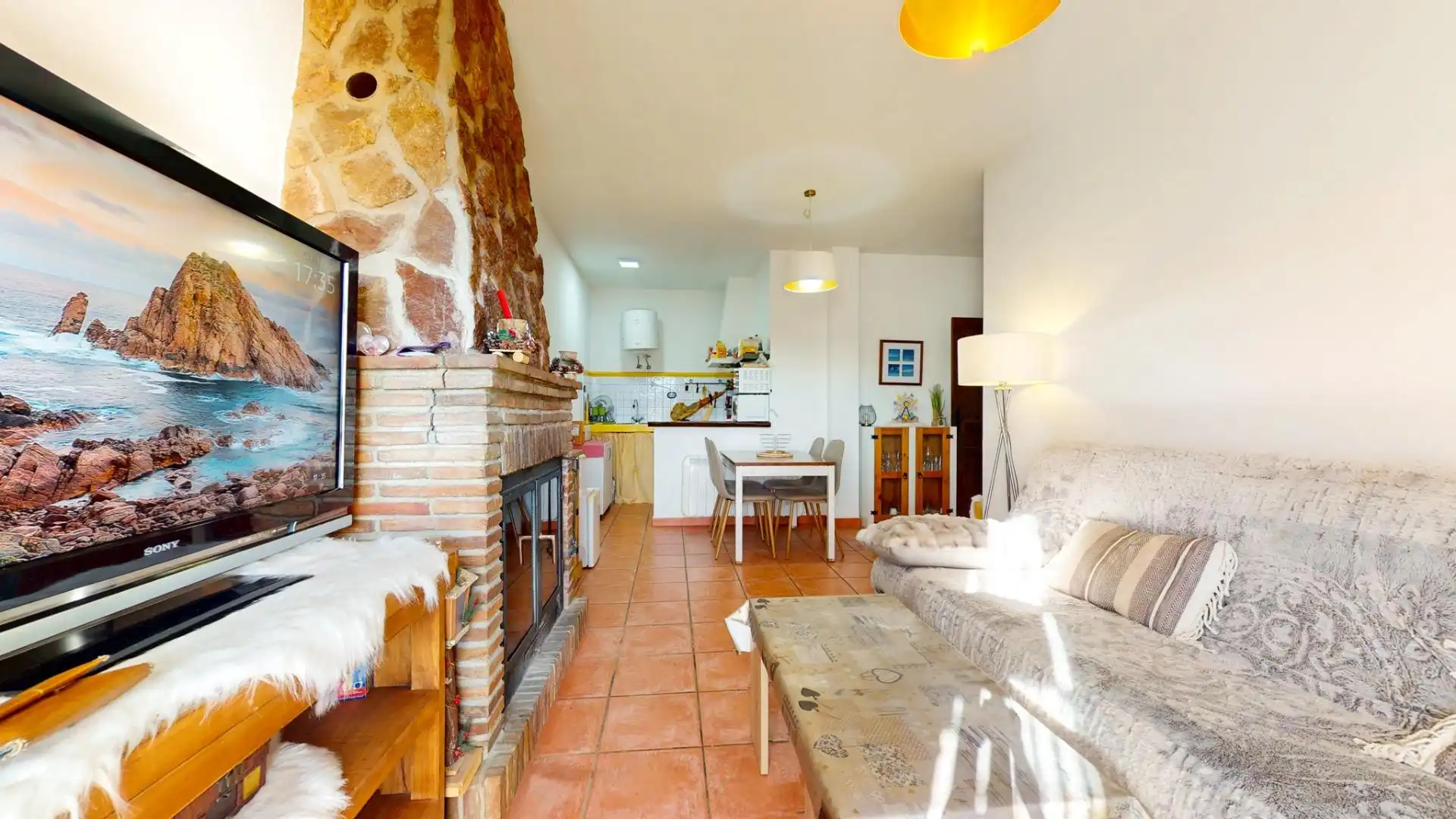 Sala de estar de Piso en venta en Ohanes