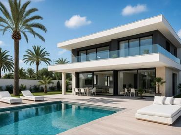 Chalet de obra nueva con balcón en venta en Mojadillas - Parque de las Infantas - El Paraiso