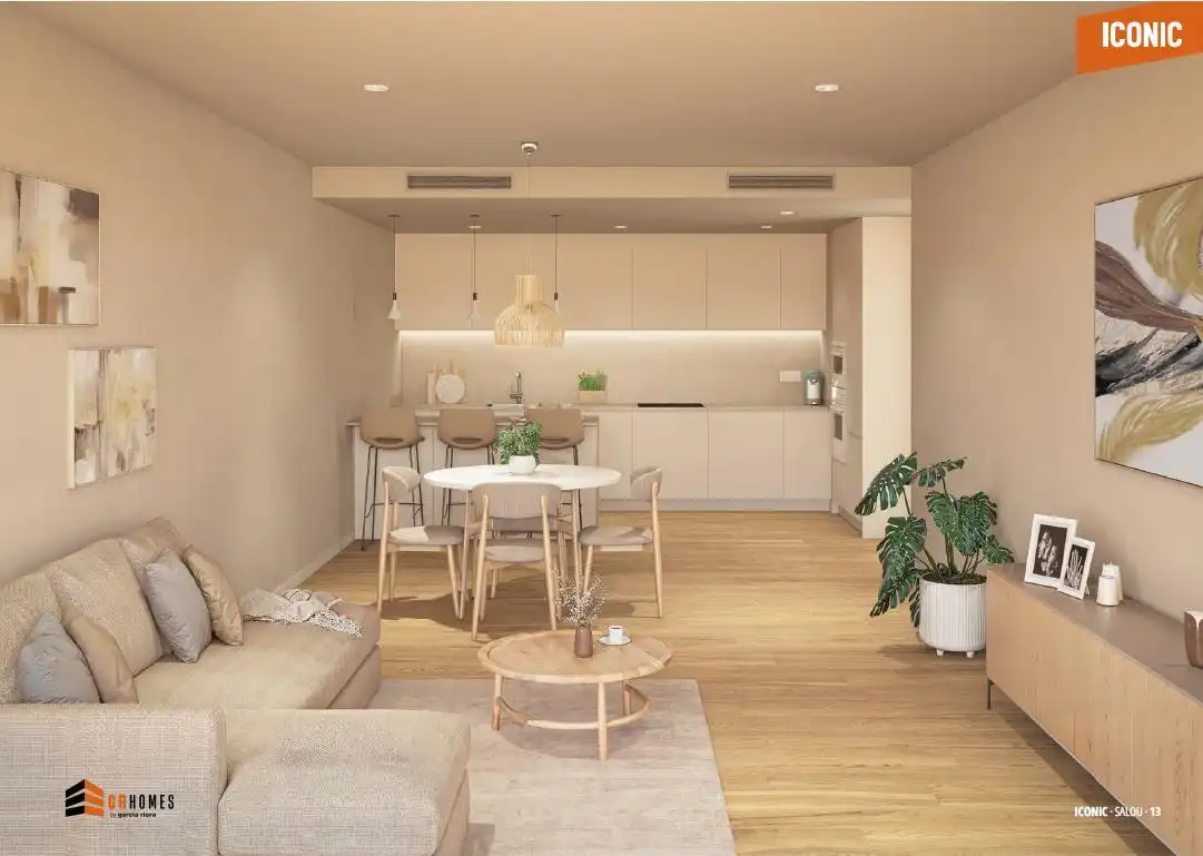 Sala de estar de Estudio en venta en Barenys