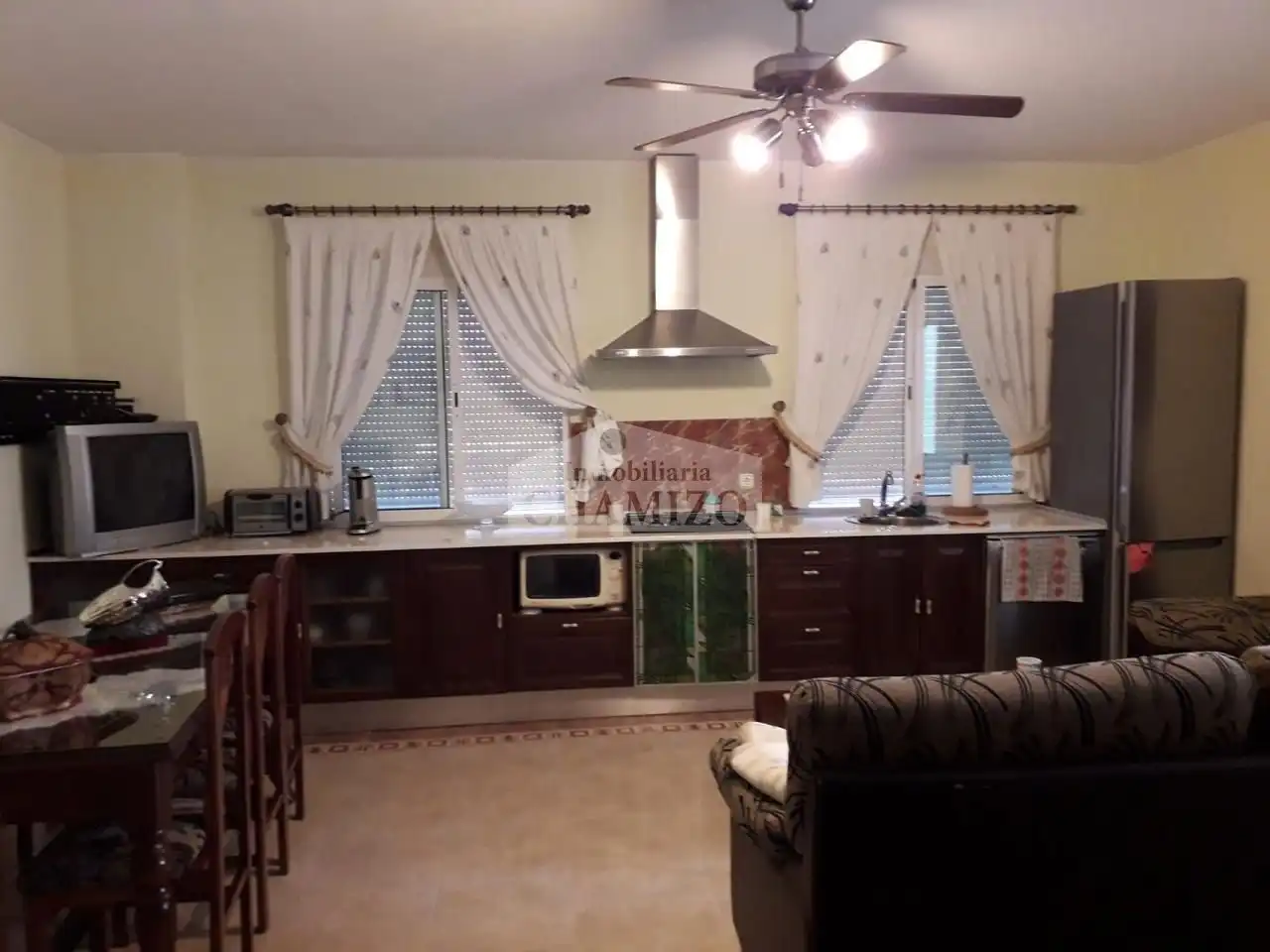 Cocina de Casa o chalet en venta en Villar de Rena con Aire acondicionado, Calefacción y Jardín privado