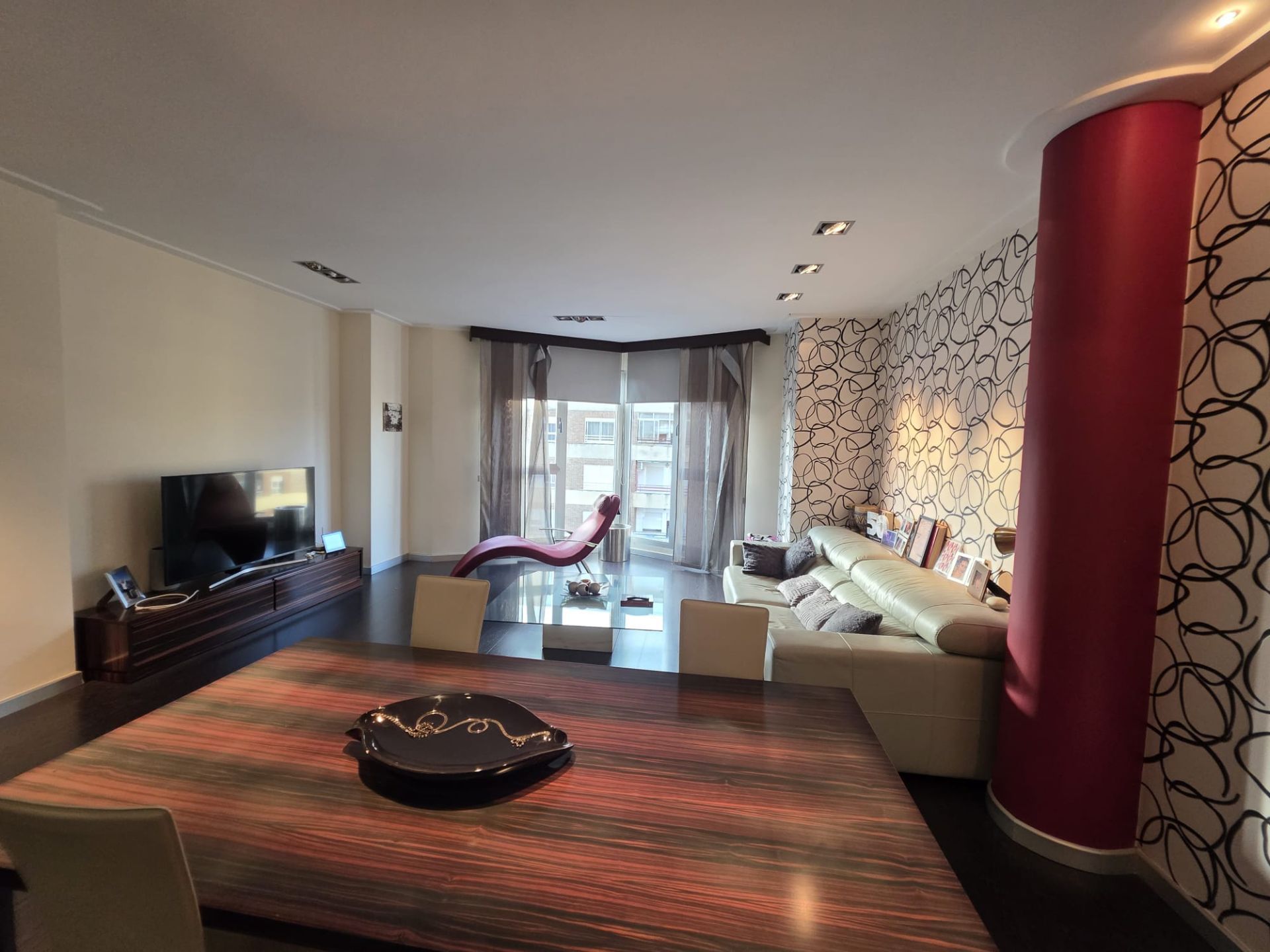 Living room of Flat for sale in Sueca  with Air Conditioner, Heating and Terrace