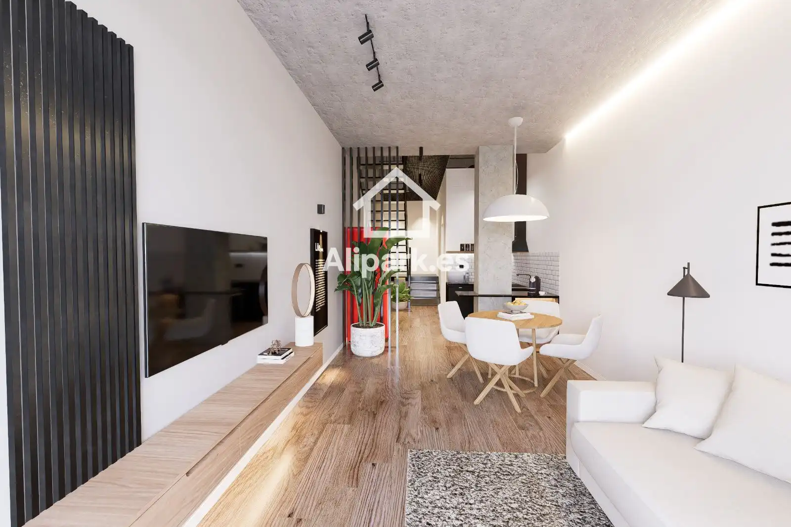 Sala de estar de Dúplex en venta en Alicante / Alacant