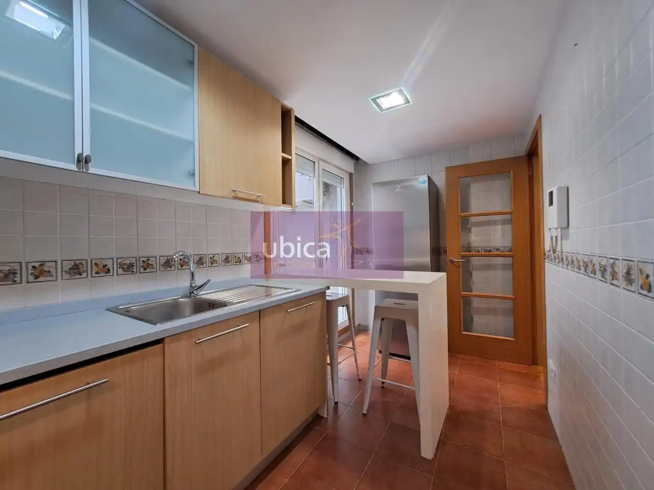 Cocina de Piso de alquiler en O Porriño   con Aire acondicionado, Calefacción y Terraza