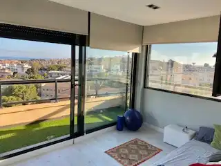 Terraza de Dúplex de alquiler en Alicante / Alacant con Aire acondicionado, Calefacción y Terraza