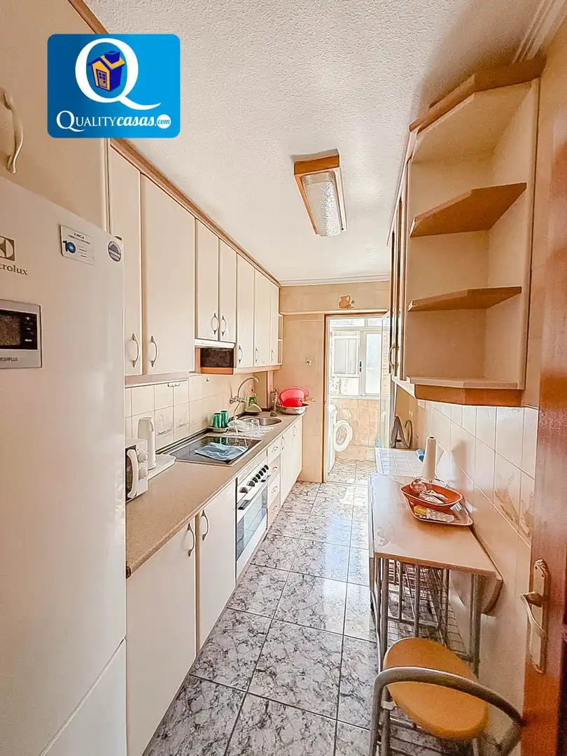 Cuina de Apartament en venda en Sant Joan d'Alacant amb Aire condicionat, Terrassa i Balcó