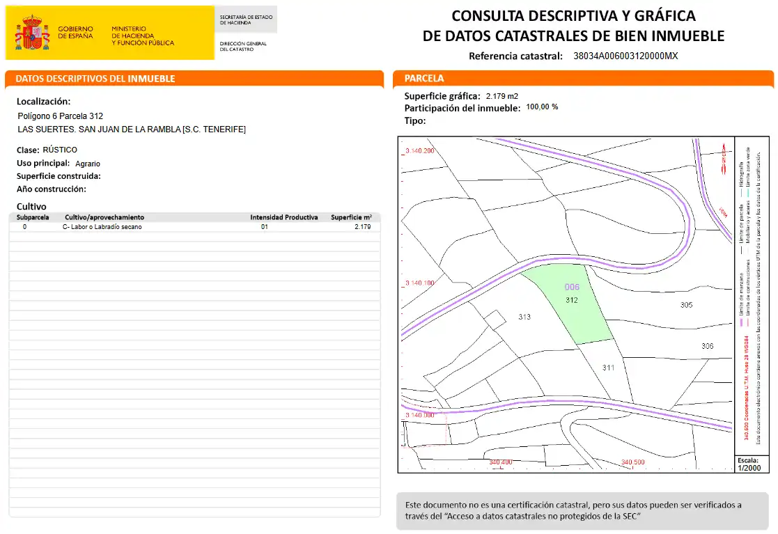 Terreny rústic en venda a Carretera General Ochocientos Veinte 76, imagen 57