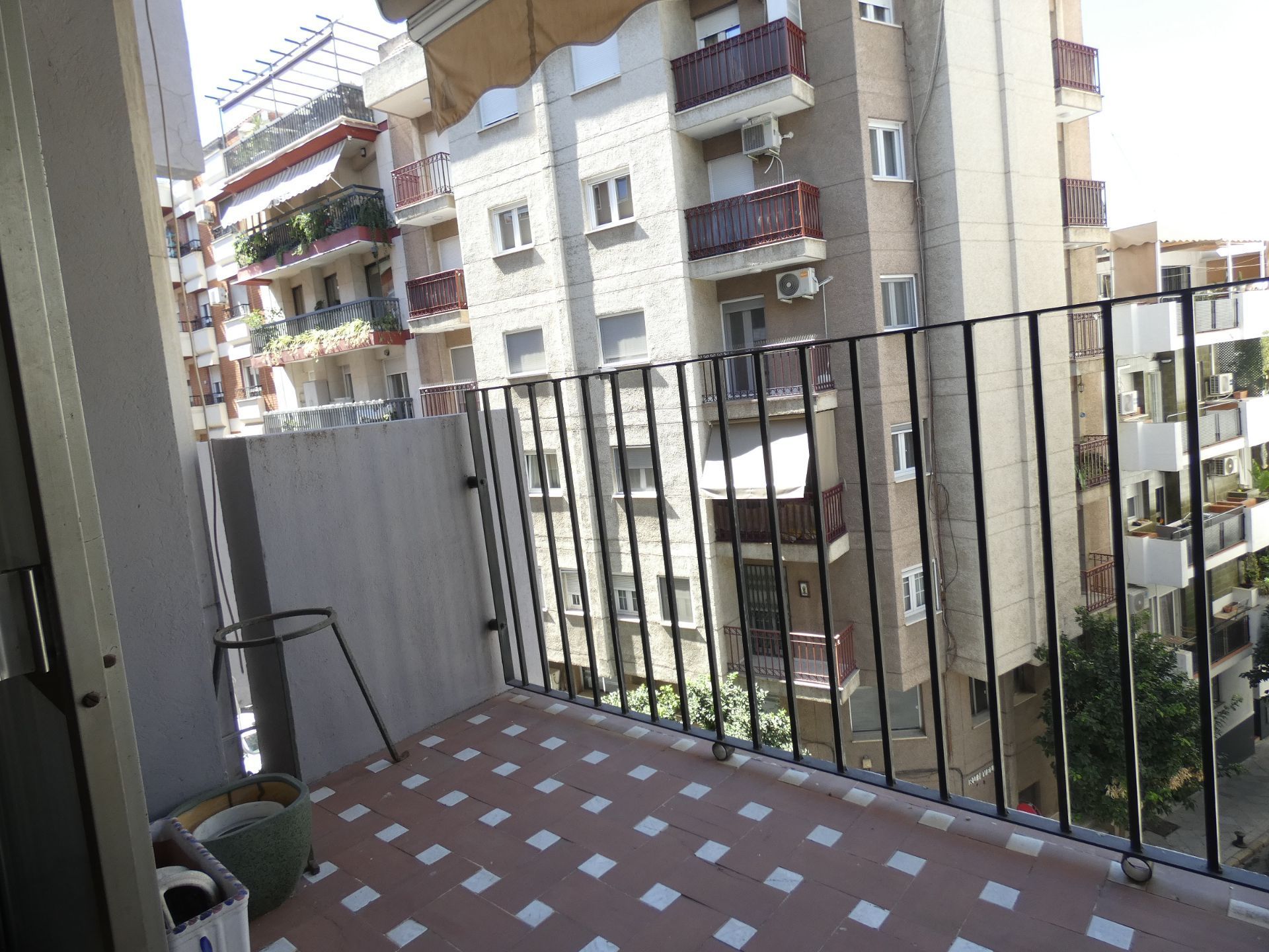 Balcony of Flat for sale in  Huelva Capital  with Air Conditioner