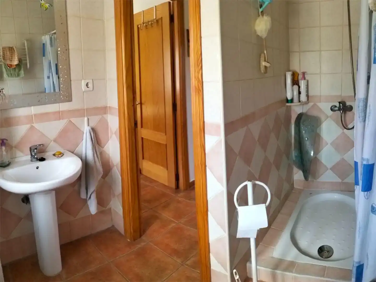 Bany de Casa adosada en venda en Pedroso de Acim amb Aire condicionat