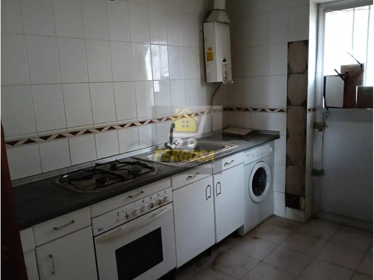 Küche von Wohnung zum Verkauf in Nombela mit Terrasse und Möbliert