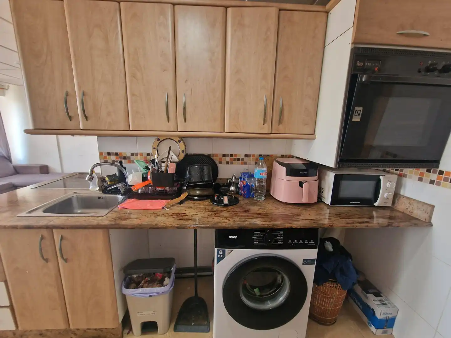 Küche von Wohnung zum Verkauf in Águilas mit Möbliert und Balkon