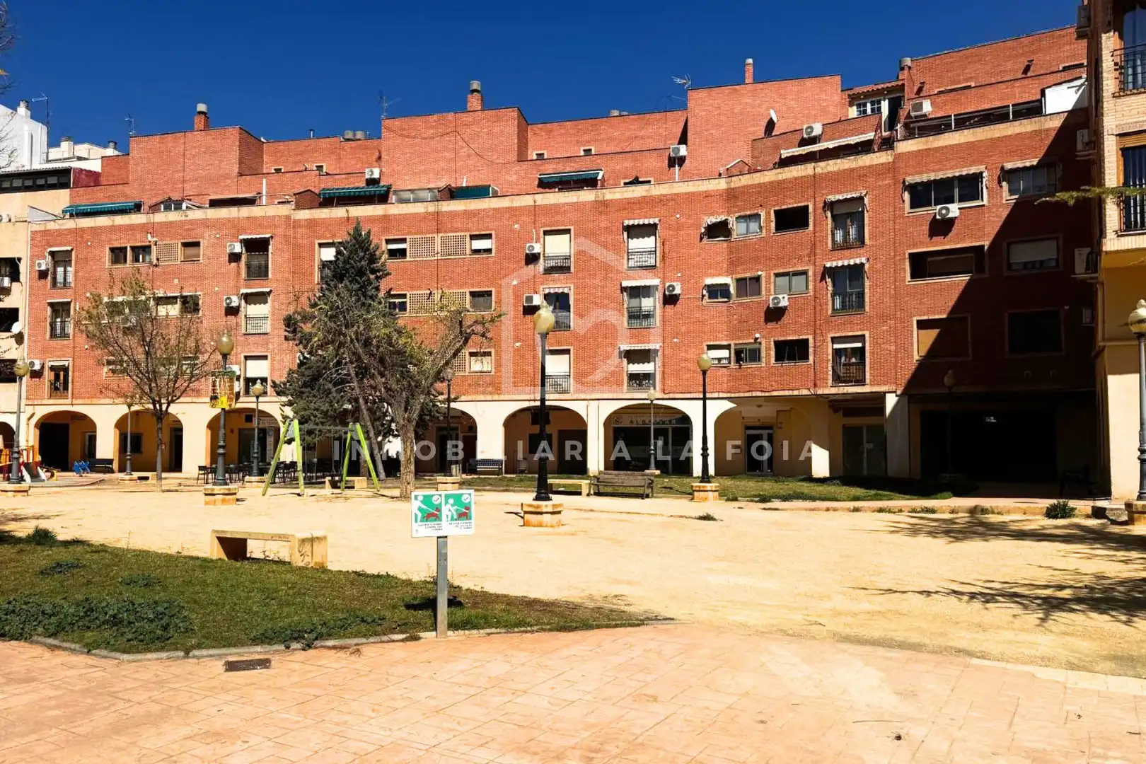 Vista exterior de Piso en venta en Ibi con Trastero