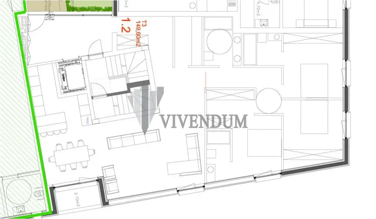 Piso en venta en Vigo  con Aire acondicionado, Calefacción y Domótica