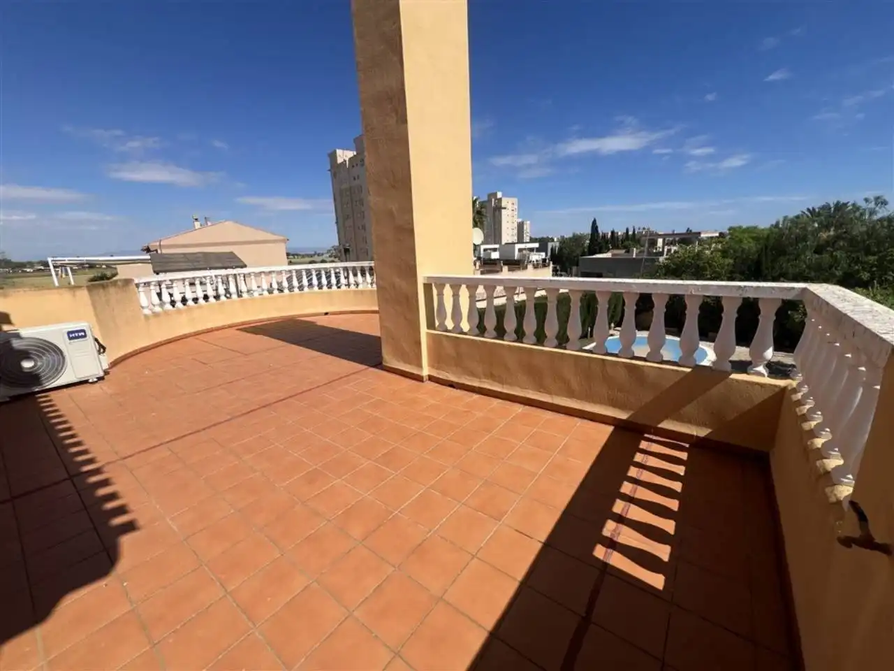 Terraza de Casa o chalet en venta en Cartagena con Aire acondicionado, Jardín privado y Terraza