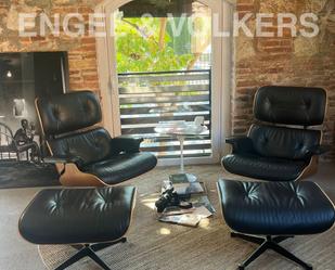 Living room of Attic to rent in  Barcelona Capital  with Air Conditioner, Heating and Parquet flooring