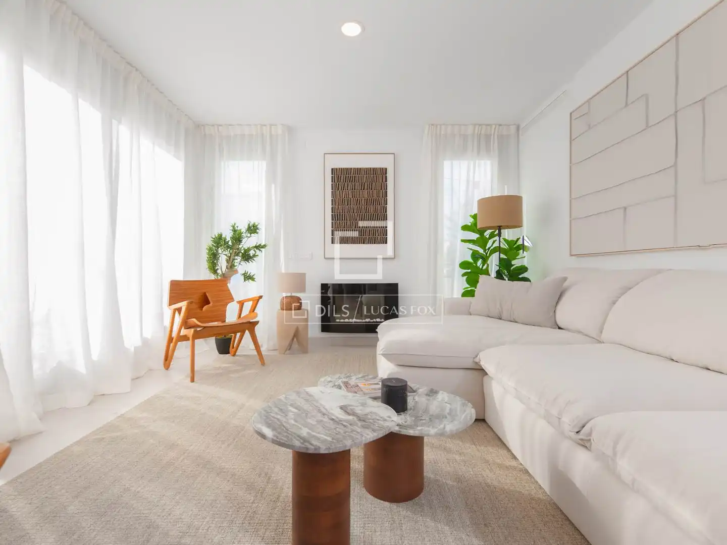Sala de estar de Ático en venta en Eivissa con Aire acondicionado, Terraza y Trastero