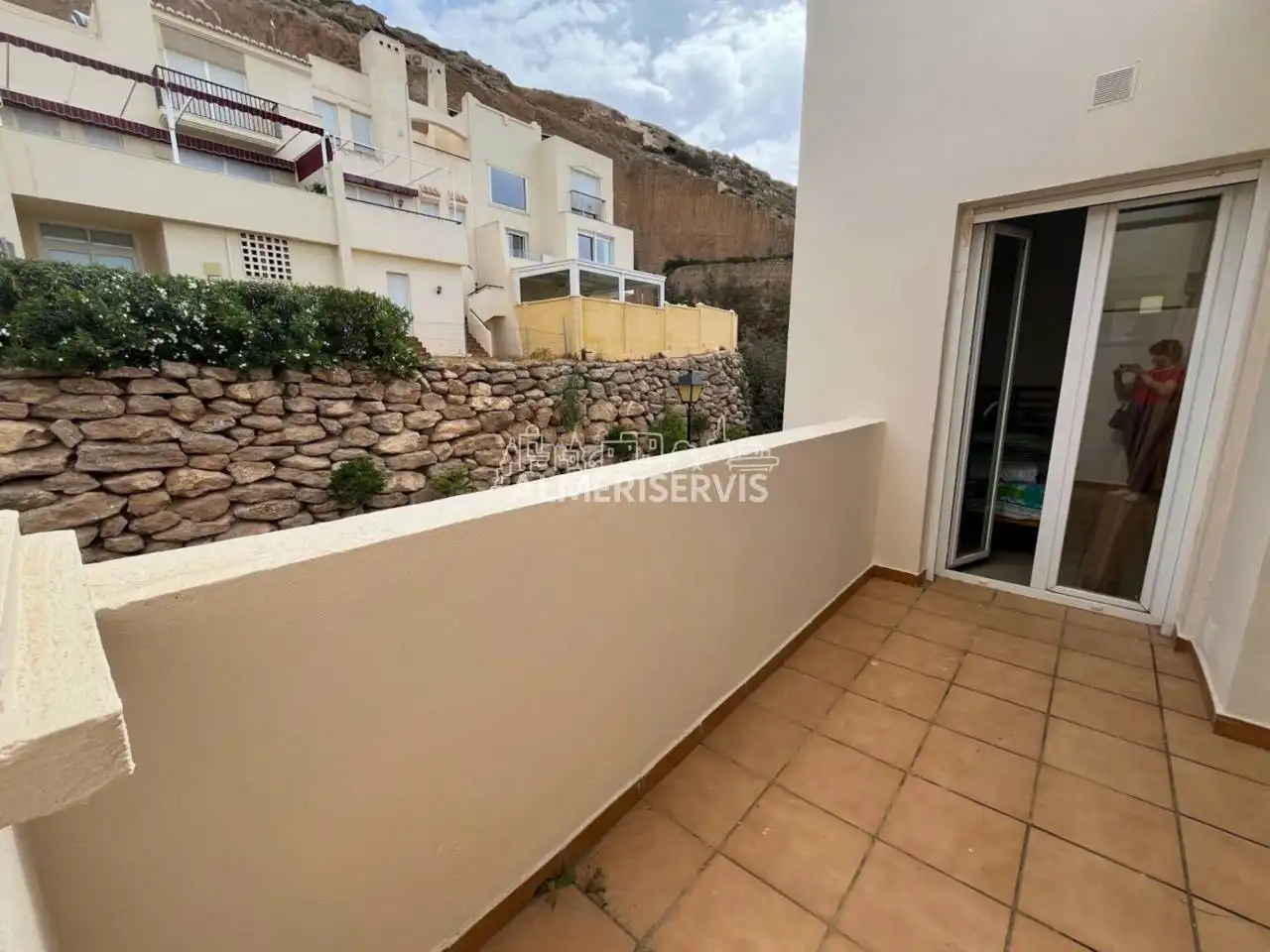 Vista exterior de Casa adosada en venta en El Ejido con Aire acondicionado, Terraza y Amueblado